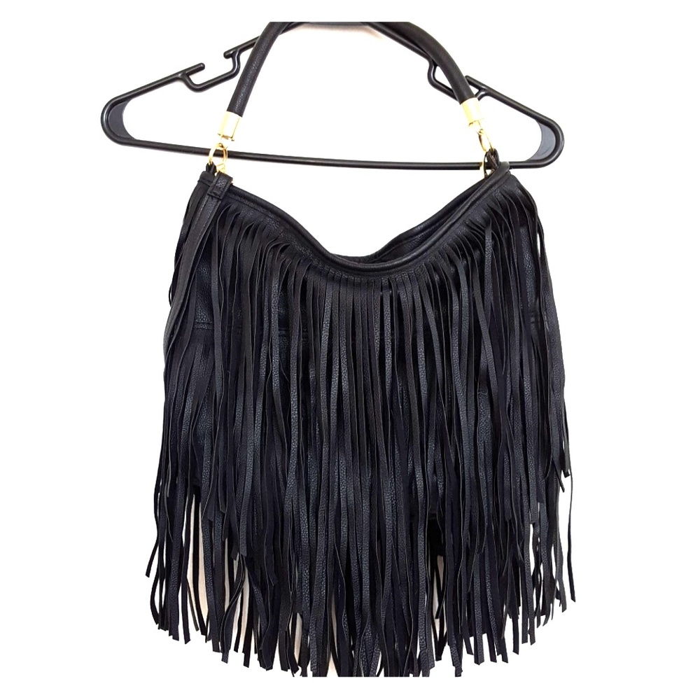 Black Boho Purse